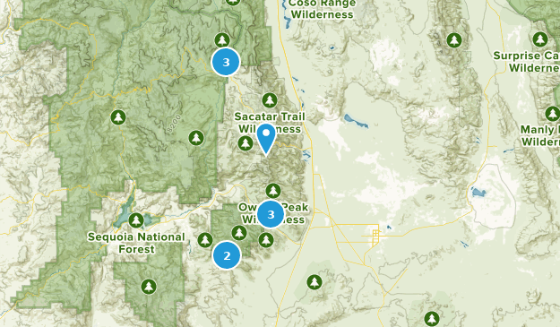 Inyokern, Californie Map