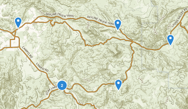 Jamul, California Map