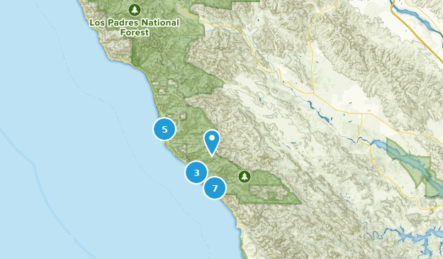 Jolon, Californie Map