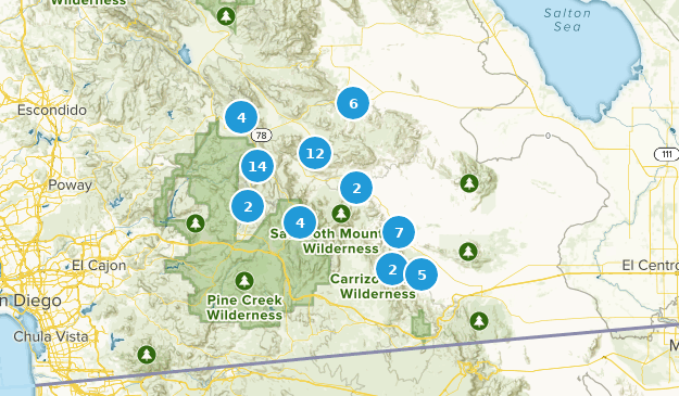 Julian, California Map