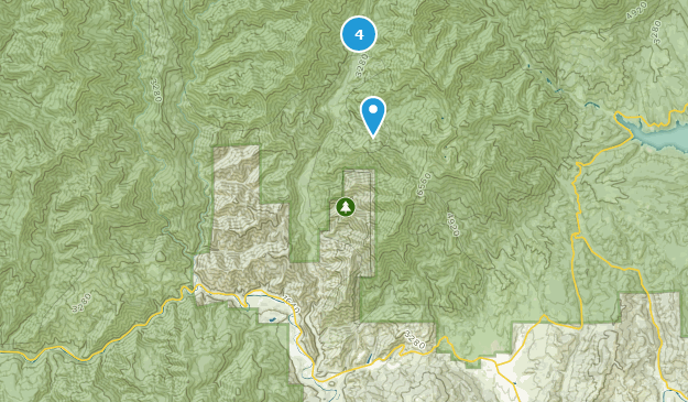Junction City, Californie Map
