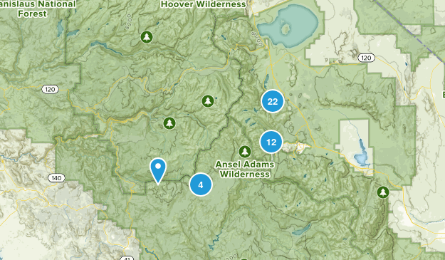 June Lake, California Map