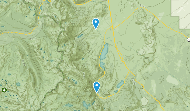 June Lake Junction, California Map
