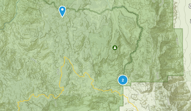 Kennedy Meadows, California Map