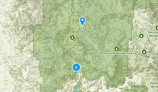 Kernville, California Map