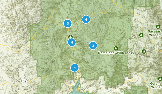 Kernville, California Map