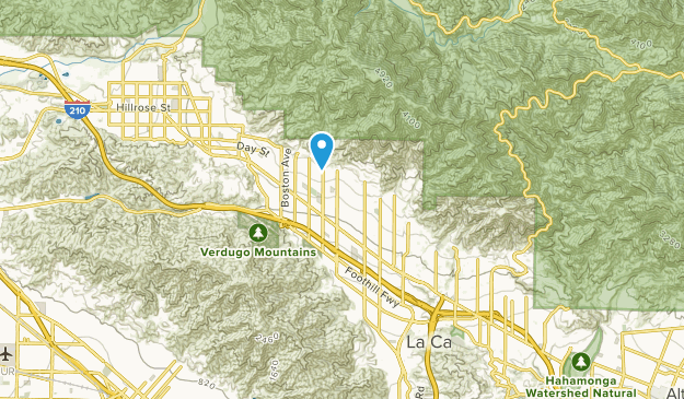 La Crescenta, Californie Map