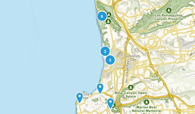 La Jolla, California Map