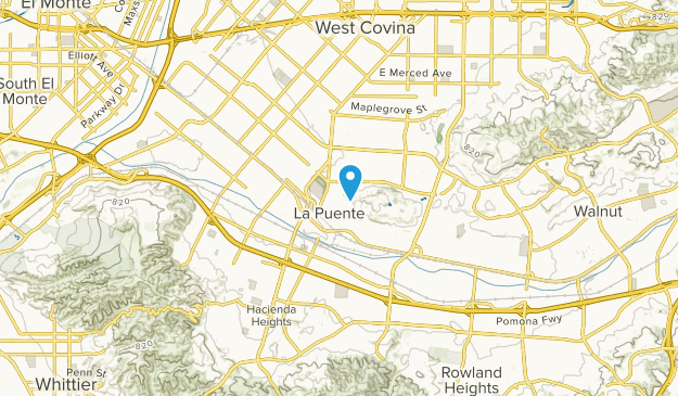 La Puente, Californie Map