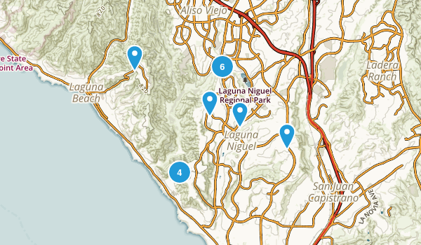 Laguna Niguel, California Map