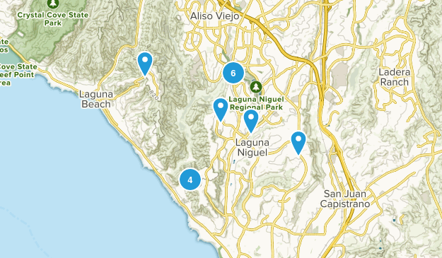 Laguna Niguel, California Map