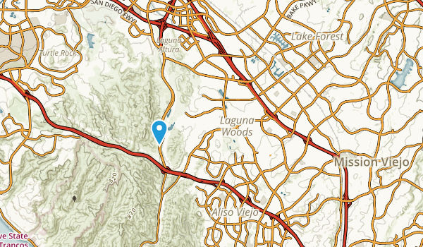 Laguna Woods, California Map