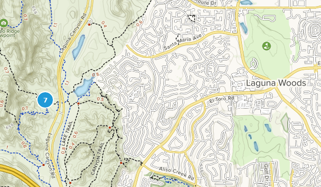 Laguna Woods, California Map