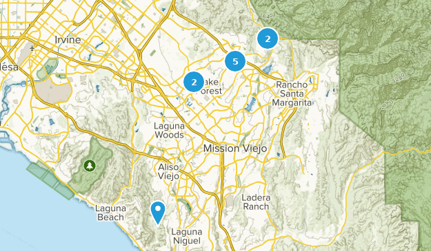 Lake Forest, Kalifornien Map