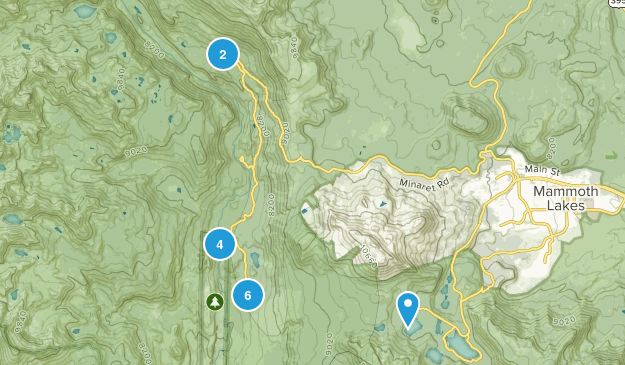 Lake Mary, California Map