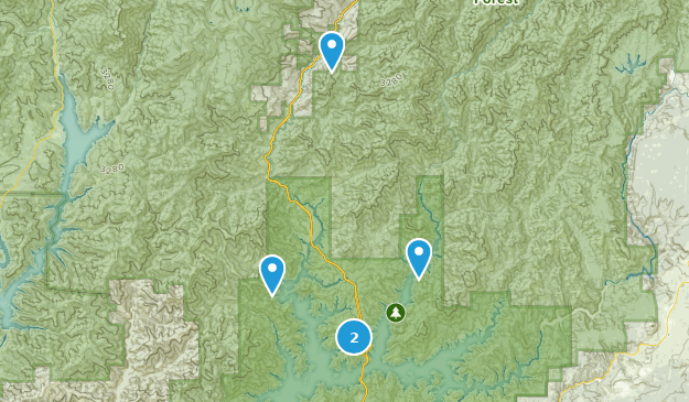 Lakehead, Kalifornien Map