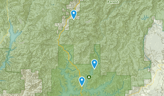 Lakehead, California Map