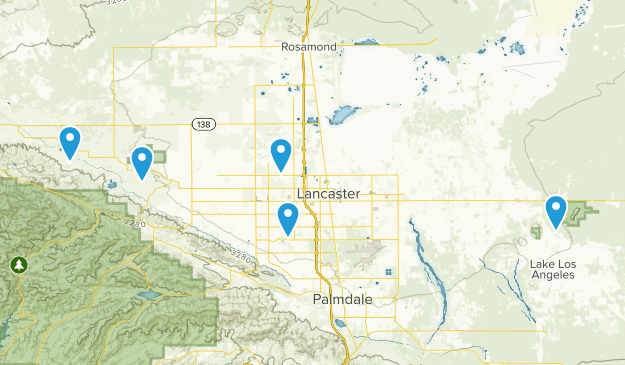Lancaster, California Map
