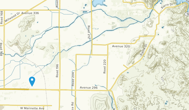 Lemon Cove, California Map