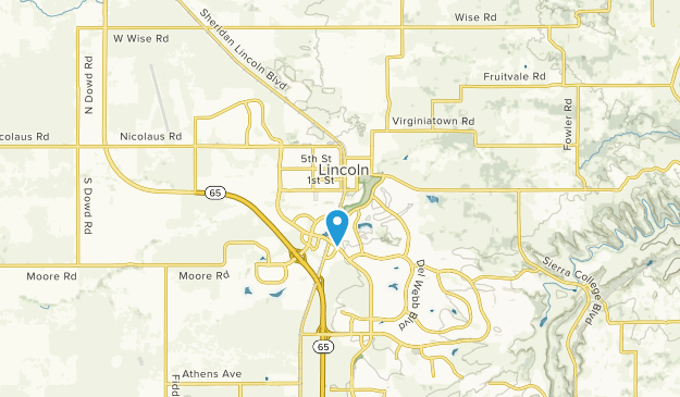 Lincoln, California Map