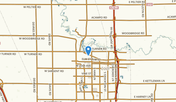 Lodi, California Map