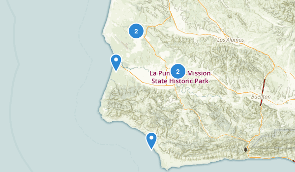Lompoc, California Map