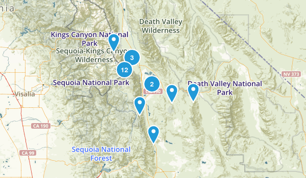 Lone Pine, California Map