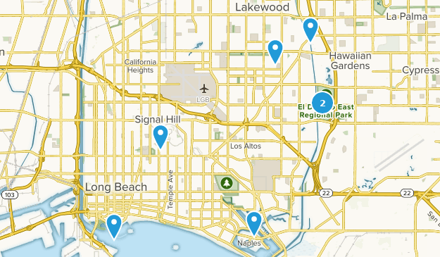 Long Beach, California Map