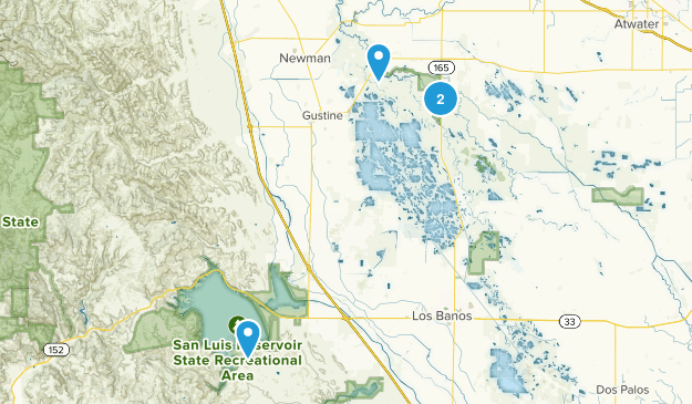 Los Banos, California Map