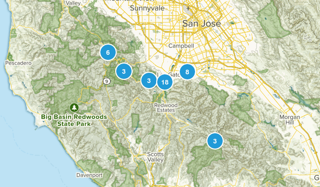 Los Gatos, California Map