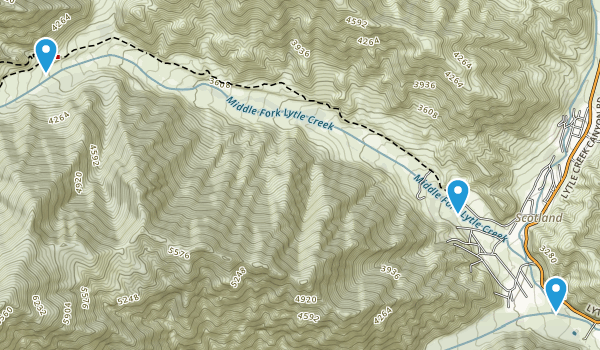 Lytle Creek, California Map