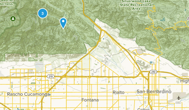 Lytle Creek, California Map
