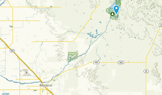 Madera, California Map