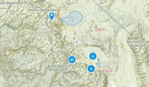 Mammoth Lakes, California Map