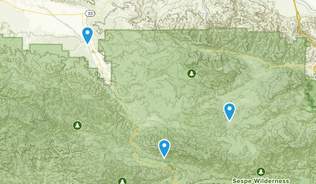 Maricopa, California Map