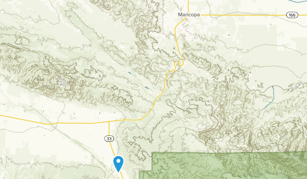 Maricopa, Californie Map