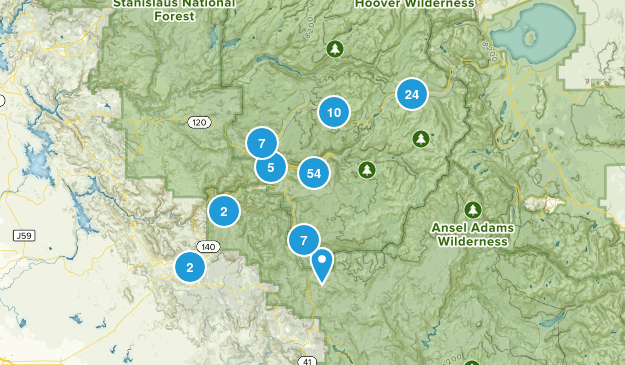Mariposa, California Map