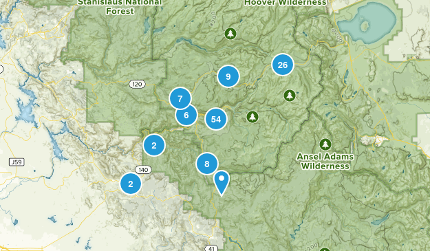 Mariposa, California Map