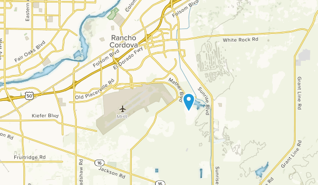 Mather, California Map