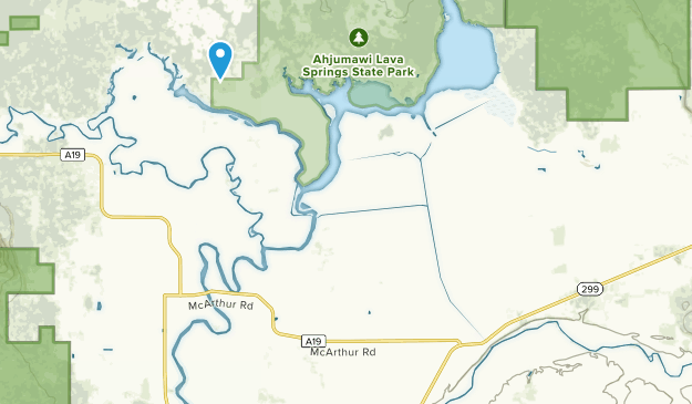 McArthur, California Map