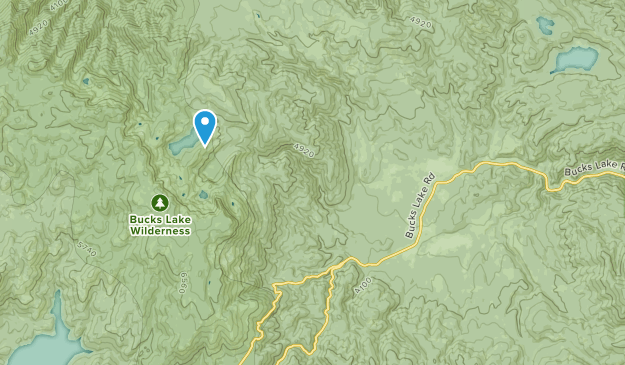 Meadow Valley, California Map