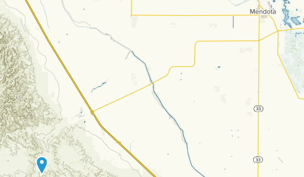 Mendota, California Map