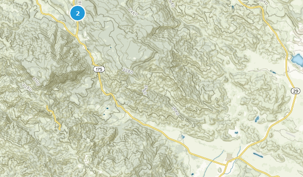 Middletown, Californie Map
