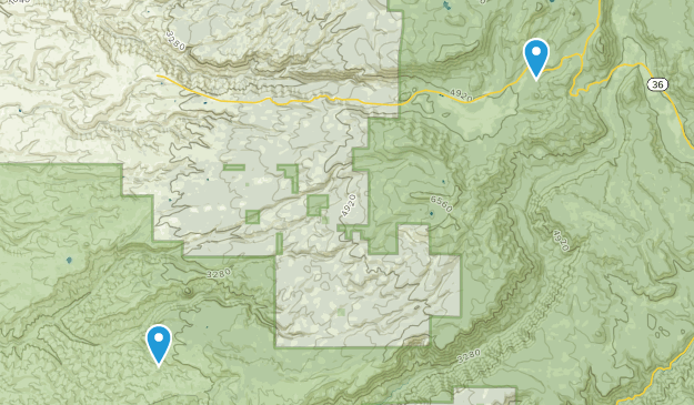 Mineral, Californie Map