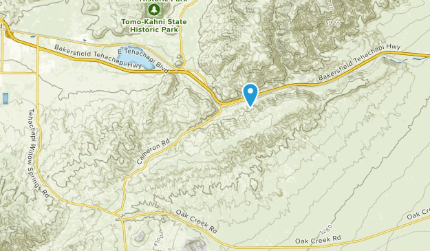Mojave, California Map