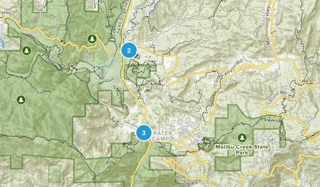Monte Nido, California Map
