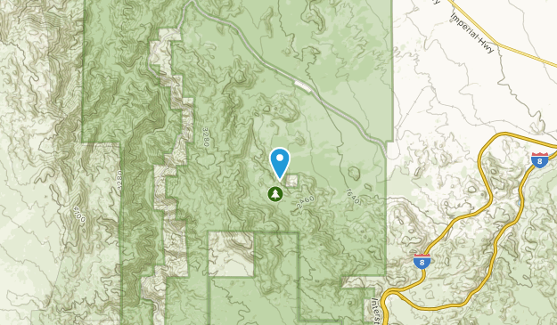 Mortero Palms, California Map