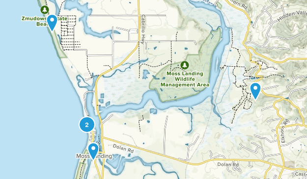 Moss Landing, California Map
