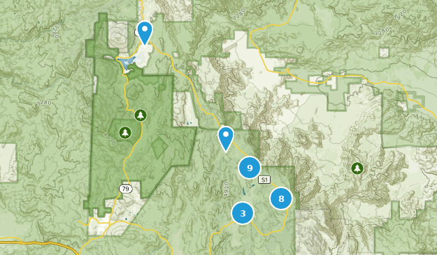 Mount Laguna, Kalifornien Map