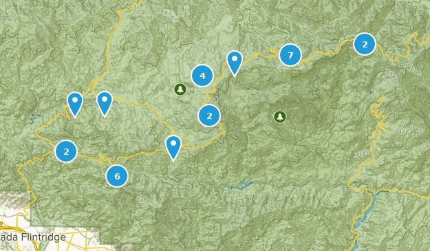 Mount Wilson, California Map